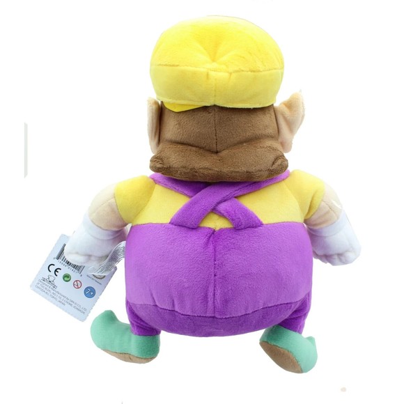 Little Buddy Super Mario All Star Collection 1421 Wario Stuffed Plush, 10"(NEW) - Picture 3 of 3